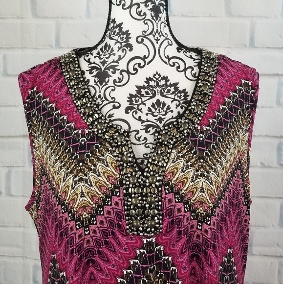 Avenue women's sleeveless top size 14/16 - Picture 2 of 8